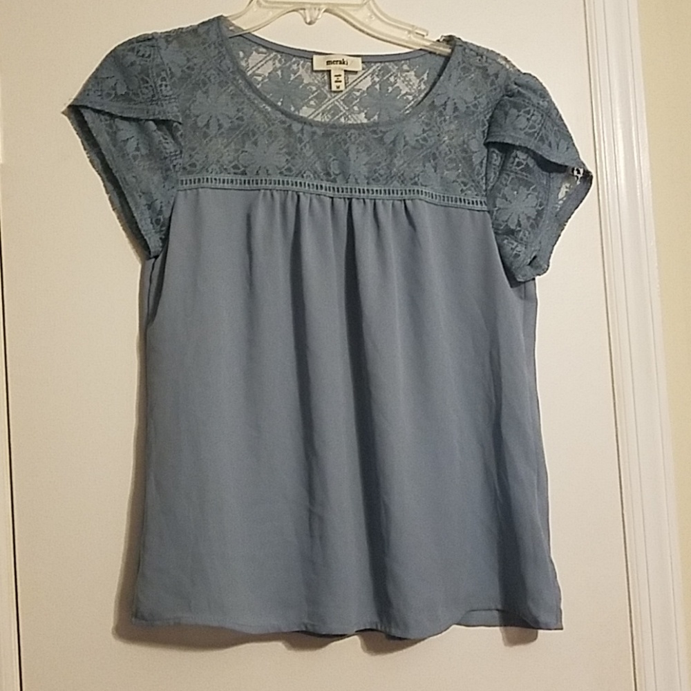Meraki woven blouse